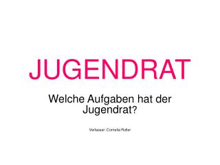 JUGENDRAT