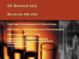 CC Biotech LLC R ockville MD USA