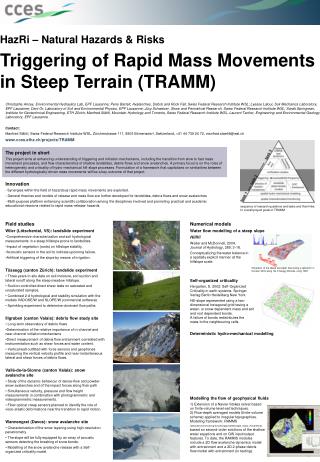 Numerical models Water flow modelling of a steep slope HillVi Weiler and McDonnell, 2004,