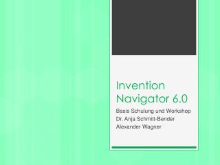 Invention Navigator 6.0