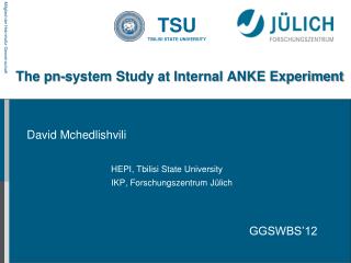 The pn -system Study at Internal ANKE Experiment