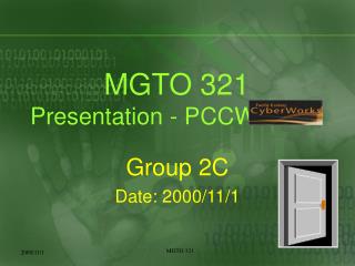 MGTO 321 Presentation - PCCW