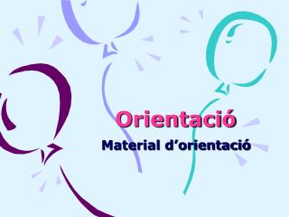 Orientació