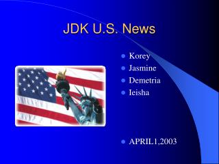 JDK U.S. News