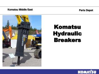 Komatsu Hydraulic Breakers
