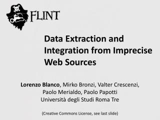 Data Extraction and Integration from Imprecise Web Sources