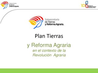 Plan Tierras