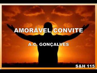 AMORÁVEL CONVITE