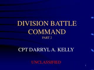 DIVISION BATTLE COMMAND PART 2