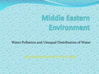 Middle Eastern Environment