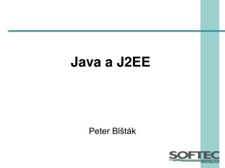 Java a J2EE
