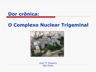 Dor crônica: O Complexo Nuclear Trigeminal