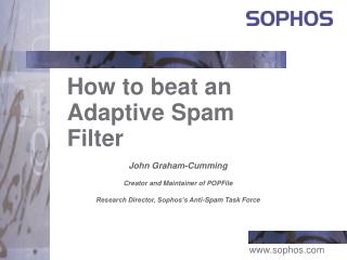 How to beat an Adaptive Spam Filter
