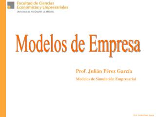 Modelos de Empresa