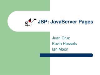 JSP: JavaServer Pages