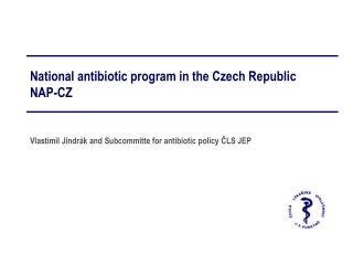 National antibiotic program in the Czech Republic NAP-CZ