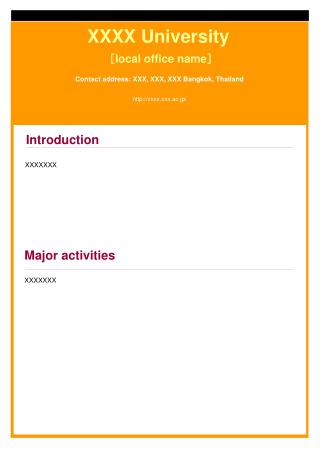 XXXX University