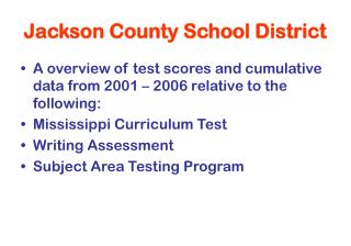 Jackson County School District