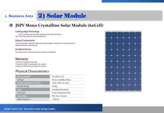2) Solar Module