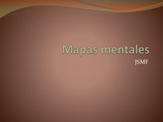 Mapas mentales