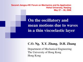 On the oscillatory and mean motions due to waves in a thin viscoelastic layer