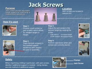 Jack Screws