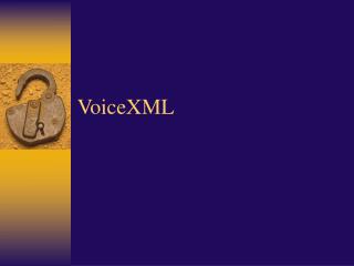 VoiceXML