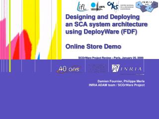 Designing and Deploying an SCA system architecture using DeployWare (FDF) Online Store Demo