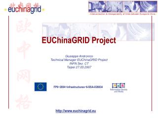 EUChinaGRID Project