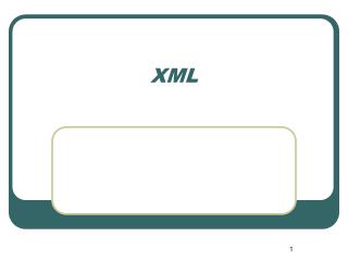 XML