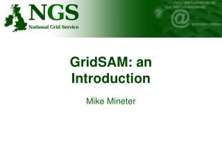 GridSAM: an Introduction