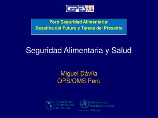 Seguridad Alimentaria y Salud