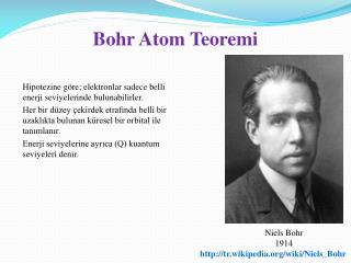 Bohr Atom Teoremi