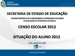 SECRETARIA DE ESTADO DE EDUCAÇÃO