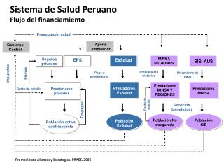 Sistema de Salud Peruano Flujo del financiamiento