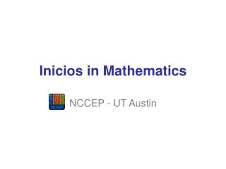Inicios in Mathematics