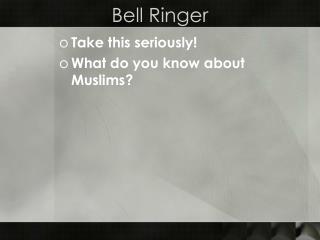 Bell Ringer