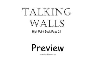 Talking Walls High Point Book Page 24