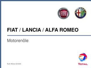 FIAT / LANCIA / ALFA ROMEO
