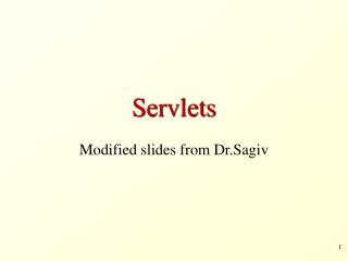 Servlets