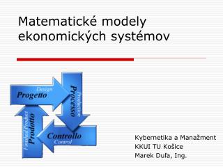 Matematické modely ekonomických sy stémov