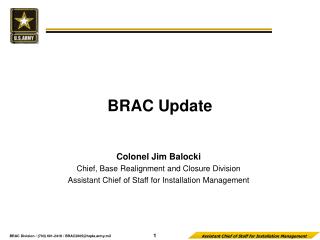BRAC Update