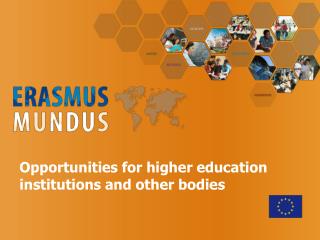 Opportunities for higher education institutions and other bodies