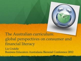 The Australian curriculum: global perspectives on consumer and financial literacy