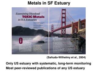 Metals in SF Estuary