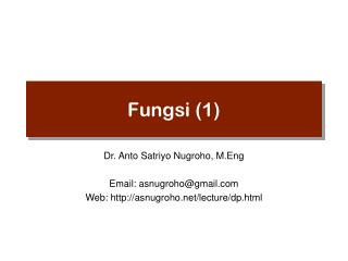 Fungsi (1)