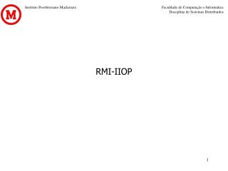 RMI-IIOP