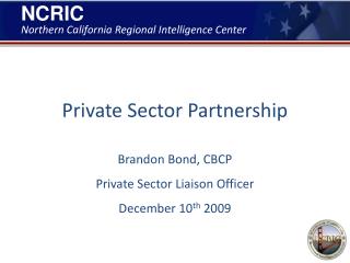 Private Sector Partnership