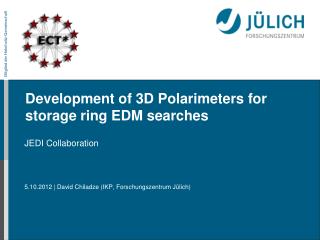 Development of 3D Polarimeters for storage ring EDM searches