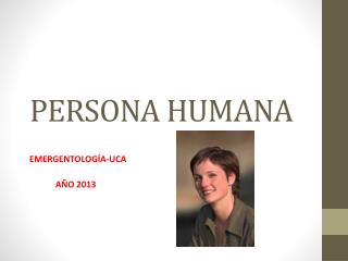 PERSONA HUMANA